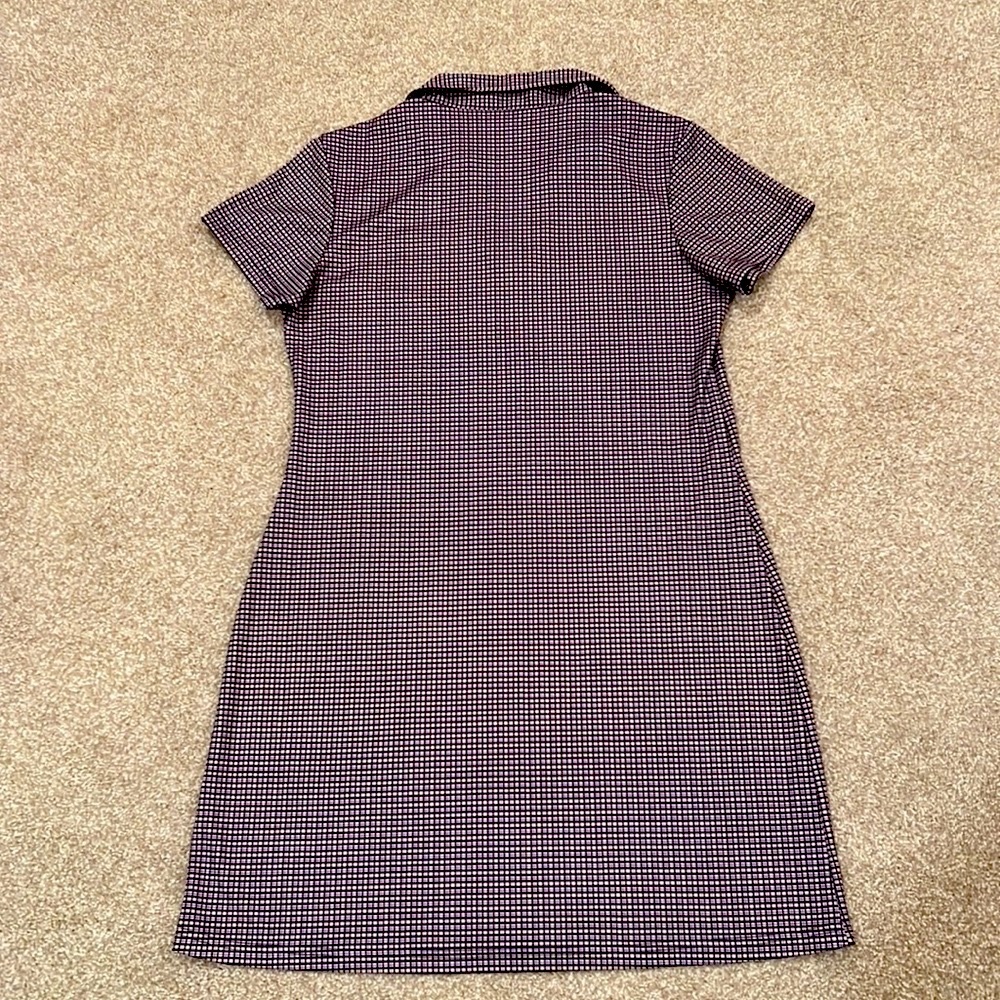 Vintage Express Tricot Collared Patterned Shirt D… - image 5